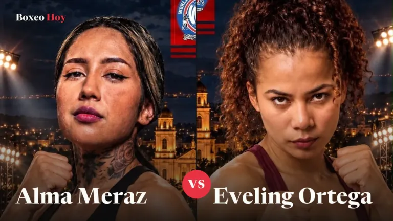 Alma Meraz vs Eveling Ortega: la mexicana defiende el interino AMB en Managua