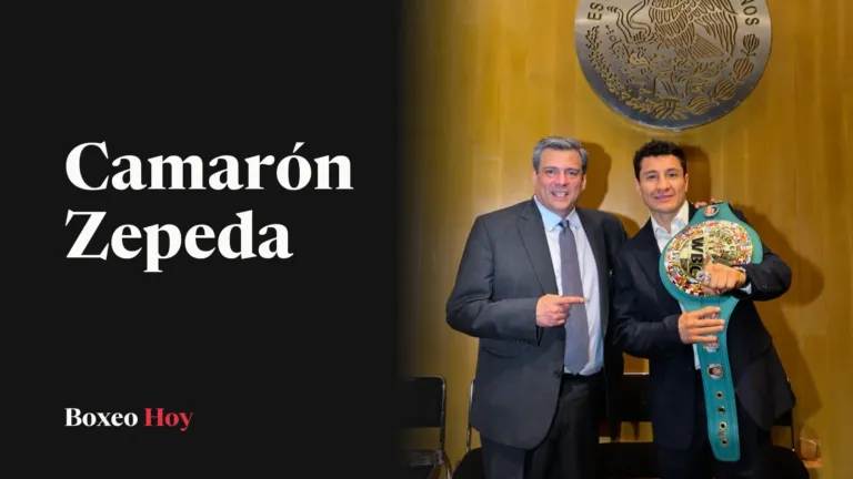 William «Camarón» Zepeda: récord, título del CMB y próxima pelea
