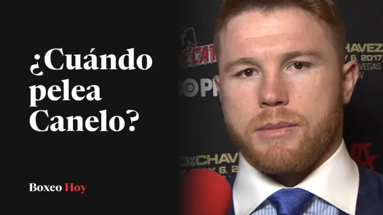 ¿Cuándo pelea Canelo? Fecha, hora y rival de su próxima pelea
