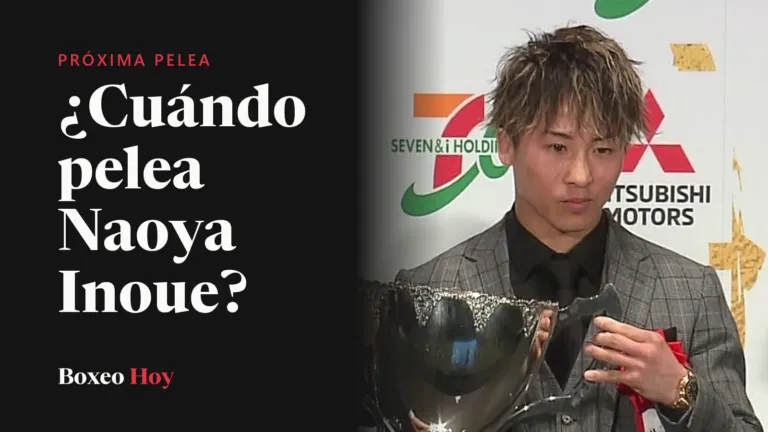 ¿Cuándo pelea Inoue? Lo que se sabe de su pelea con Bam Rodríguez
