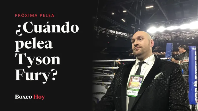 ¿Cuándo pelea Tyson Fury? Fecha, hora y rival de su próxima pelea
