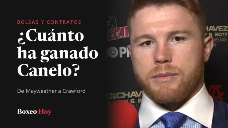 ¿Cuánto ha ganado Canelo Álvarez? Sus bolsas en las peleas más grandes