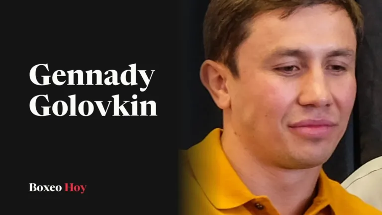 Gennady Golovkin: récord, edad, estatura y su trilogía con Canelo