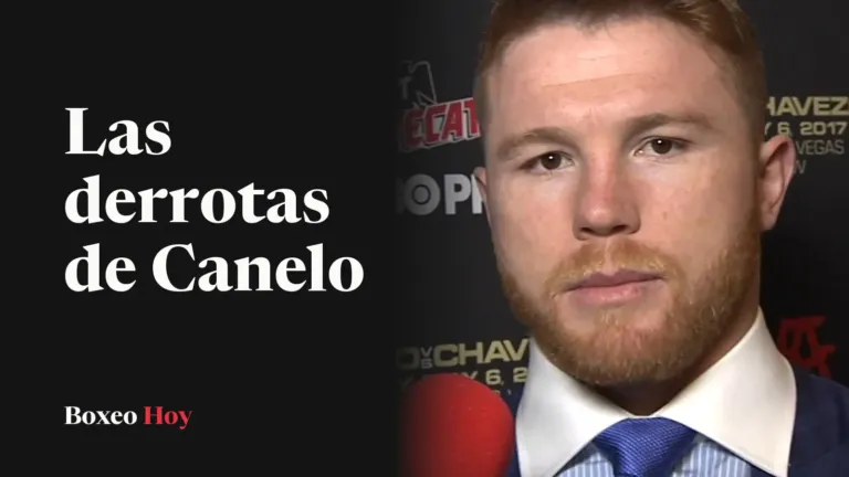 ¿Cuántas peleas ha perdido Canelo? Sus derrotas y sus empates
