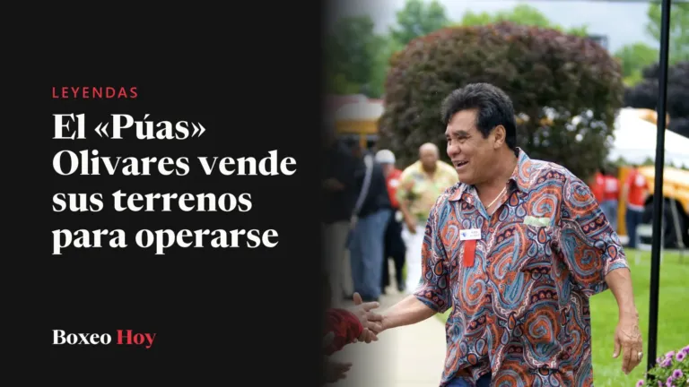 Púas Olivares vende sus terrenos para operarse del ojo derecho