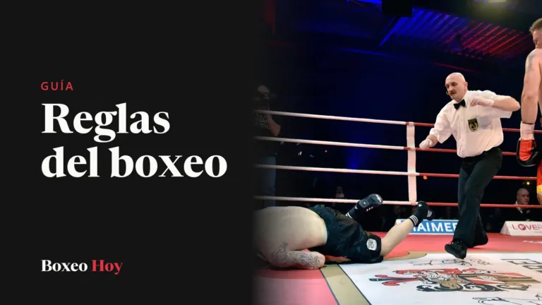Reglas del boxeo profesional: rounds, tiempo, nocaut y faltas