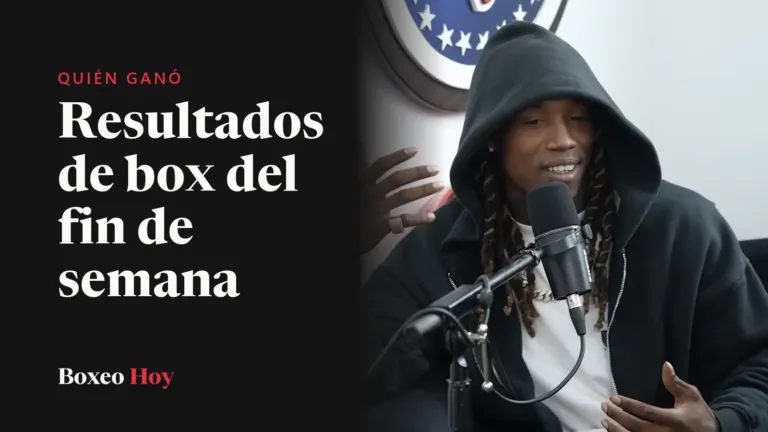 Resultados de box: quién ganó en las peleas del fin de semana