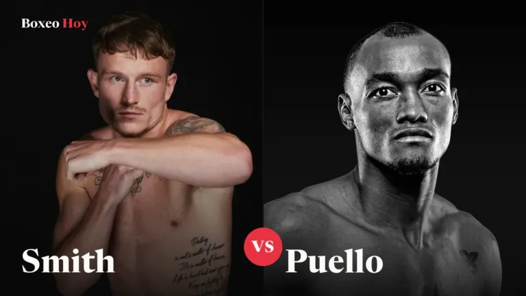 Dalton Smith vs Alberto Puello: a qué hora y dónde ver la pelea de hoy